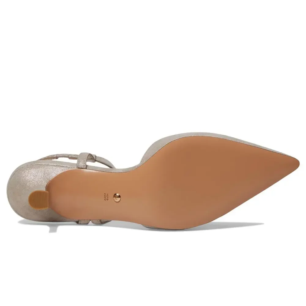 PELLE MODA WOMENS KEARN DARK TAUPE 7.5 MEDIUM